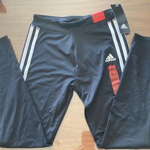 NWT Kids Adidas (M 10/12) athletic legging in black